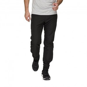 M Team Tonal Taper Leg Cuffed Trackpant - black