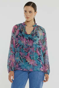 Willow Tie Front Blouse