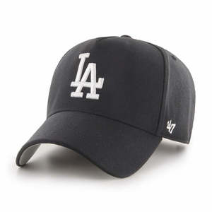 Headwear: 47 MVP DT Core Los Angeles Dodgers Snapback - Black/White