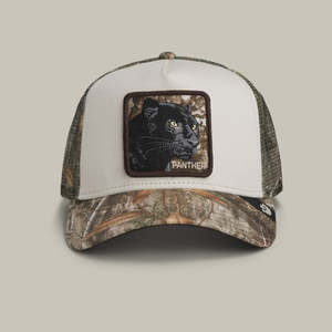 Realtree Edge Black Panther Trucker