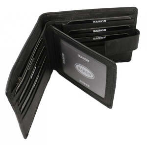 Menswear: Mens Leather Wallet - 7278