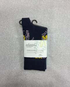 Kowhai Flower Merino Sock