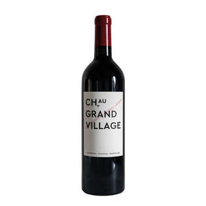 2021, Château Grand Village, BORDEAUX Supérieur Rouge 375mls Half Bottle (Ch. Lafleur)