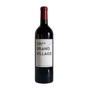 2019, Château Grand Village, BORDEAUX Supérieur Rouge (Ch. Lafleur)
