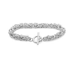 Bracelets: Silver Byzantine Bracelet