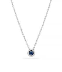 Necklaces: Sapphire Necklace