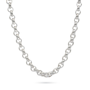 Necklaces: Silver Belcher Chain
