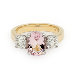 Morganite & Diamond