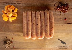 Products: Mango Chicken Sausages