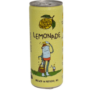 Petes Natural Lemonade – 12 Pack – Cans