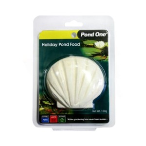 Products: Pond Holiday fish food block 100gm Pet Essentials Rototuna Hamilton