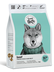 Good Noze Beef Freeze Dried Dog Food 350gm Pet Essentials Rototuna Hamilton