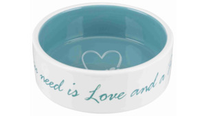 Pet’s Home Ceramic Bowl- Teal Pet Essentials Rototuna Hamilton