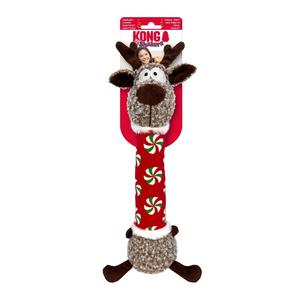 Kong Christmas Holiday Shakers Luvs Reindeer Dog Toy
