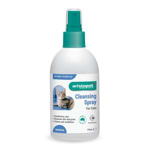 Dog Shampoos Conditioners: Aristopet Cleansing Spray Feline