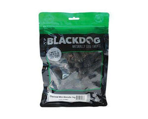 BlackDog Mini Treat Biscuits Charcoal Dog Treat