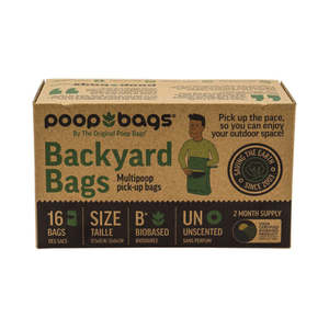 Clean Up: The Original Poop Bags Backyard Poop Bags