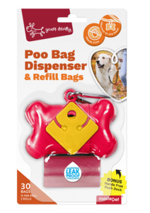Yours Droolly Poo Bag Dispenser & Refill Bags