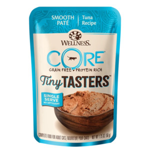 Cat Wet Food: Wellness Core Tiny Tasters Tuna Pate Wet Cat Food