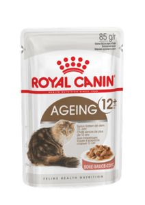 Royal Canin Cat Wet Food: Royal Canin Ageing 12+ Gravy Wet Cat Food