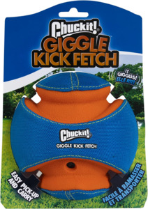 Chuckit! Giggle Kick Fetch Ball Dog Toy