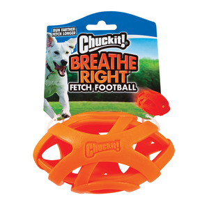 Chuckit Dog Toys: Chuckit! Breathe Right Football Dog Toy