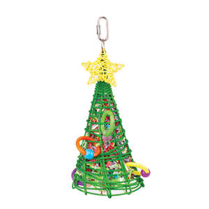 Kazoo Christmas Foraging Tree Bird Toy