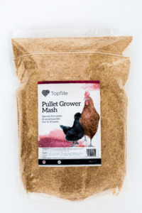 Bird Seed: Topflite Poultry Pullet Grower Mash