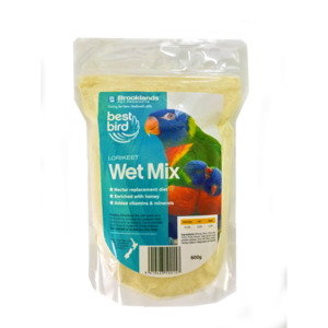 Bird Seed: Best Bird Lorikeet Wet Mix 600gm