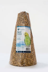 Bird Seed Bells: Topflite Budgie Seed Cone Bell