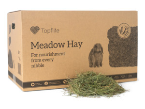 Rabbit Food: Topflite Boxed Meadow Hay