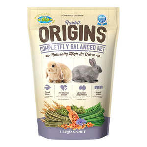 Rabbit Food: VetaFarm Origins Rabbit Diet