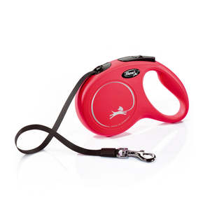 Flexi New Classic Tape Retractable Lead Red 5m