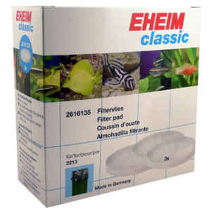Eheim: Eheim Classic 250 filter pad White