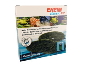 Eheim: Eheim Classic 350 Carbon Filter Pads 3 pack
