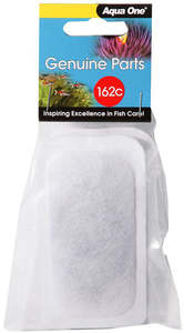 Fish Filter: Aqua One Betta Haven Carbon Cartridge 162c 2pk