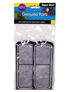 Fish Filter: Aqua One Nano Plas 7 Carbon Cartridge 101c