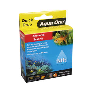 Aqua One Quick Drop Ammonia NH3 Test Kit