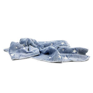 Dog Bed: It's Bed Time Glow In The Dark Pet Blanket