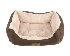 Its Bed Time Plush Dozer Bed Brown