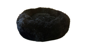 Calming Pet Bed: Brooklands Calming Pet Bed Black