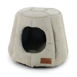 Cat Bed: Cattitude Dome Igloo Cream