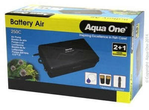 Air Pumps Airstones Accessories: Aqua One 250C Air Pump Portable Battery & Cigarette Lighter Operated