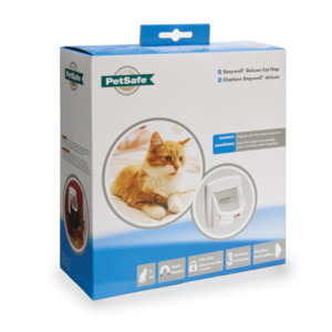 Cat Doors: Petsafe staywell magnetic 4 way locking cat door