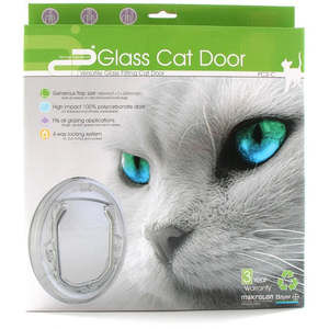 Cat Doors: Pet-Corp Versatile Glass Fitting Cat Door