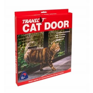 Cat Doors: Transcat 180 x 170mm Flap Clear Cat Door