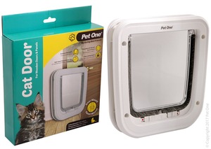 Pet One Cat Door Wood
