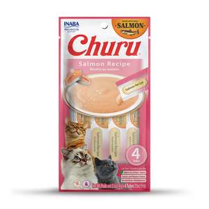 Cat Treats: Inaba Cat Churu Salmon Cat Treats