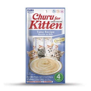 Cat Treats: Inaba Kitten Churu Tuna Cat Treats