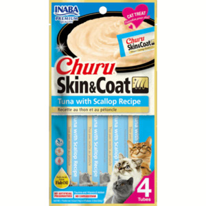 Inaba Churu Skin & Coat Cat Treat